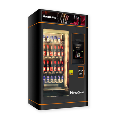 OEM Wine Vending Machines , Gapless elevator vending machine Explosionproof