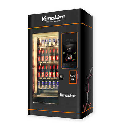 CQC Wine Vending Machines , Beer Can Vending Machine 2.28m Tall 60HZ