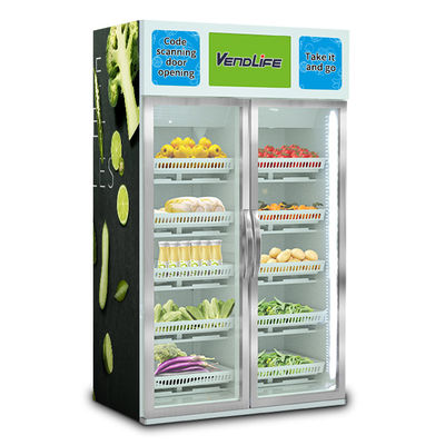 refurbished  combo vending machine with card reader Multidoors 1000W